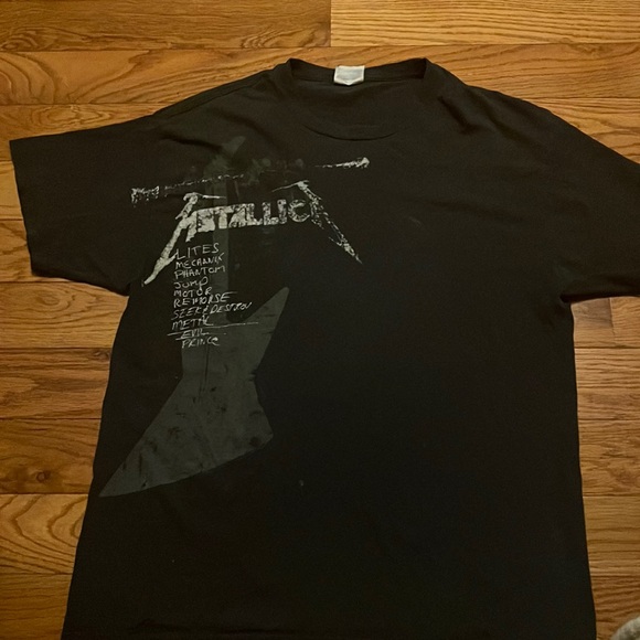 Vintage Metallica Lites Mechanix Phanton Jump Motor Remorse Seek t-shirt sz XL - Picture 1 of 9